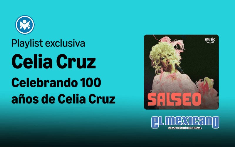 Amazon Music celebra el centenario de Celia Cruz con tributo hist&oacute;rico