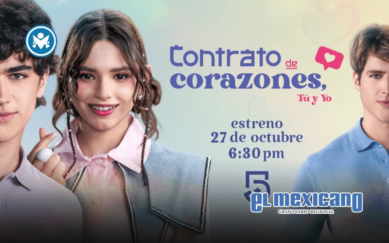 "Contrato de corazones, tú y yo" llega a Canal 5 con romance y comedia juvenil "Contrato de corazones, tú y yo" llega a Canal 5 con romance y comedia juvenil