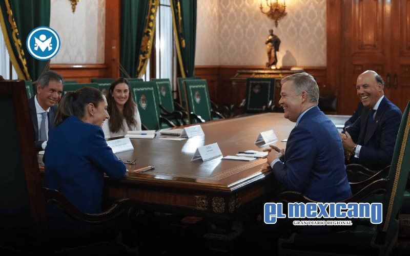 Sheinbaum recibe a CEO de Scotiabank para impulsar cr&eacute;dito a PyMEs en M&eacute;xico