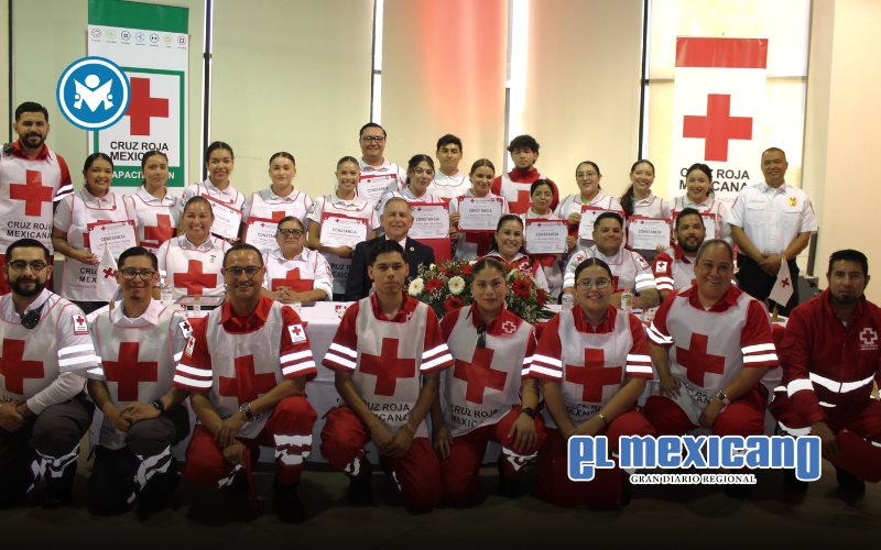 Cruz Roja Delegaci&oacute;n Ensenada celebra la clausura de la Generaci&oacute;n 31 de T&eacute;cnicos en Urgencias M&eacute;dicas