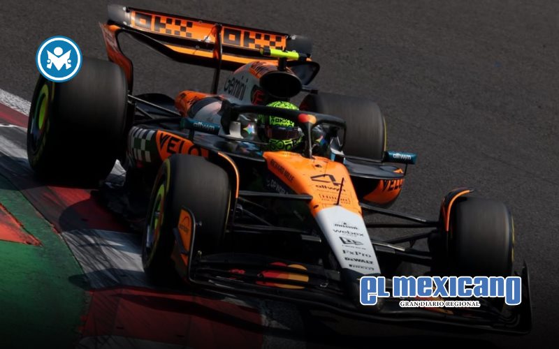 Norris domina ensayos del GP de México en su décimo aniversario; Verstappen mantiene favoritismo pese a dudas