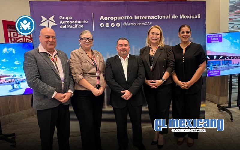 Aeropuerto de Mexicali registra aumento del 21% en pasajeros y anuncia expansión Aeropuerto de Mexicali registra aumento del 21% en pasajeros y anuncia expansión