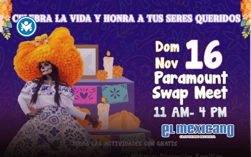 Paramount Swap Meet celebra inaugural Día de los Muertos con concurso de Catrinas Paramount Swap Meet celebra inaugural Día de los Muertos con concurso de Catrinas