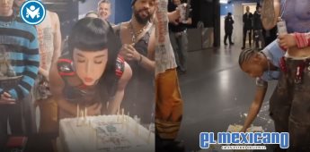 Katy Perry desata polémica tras arrojar su pastel de cumpleaños