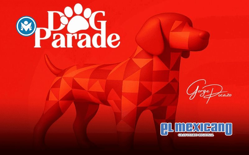"Amigos de Cuatro Patas": arte urbano monumental celebra la lealtad canina en Paseo de la Reforma