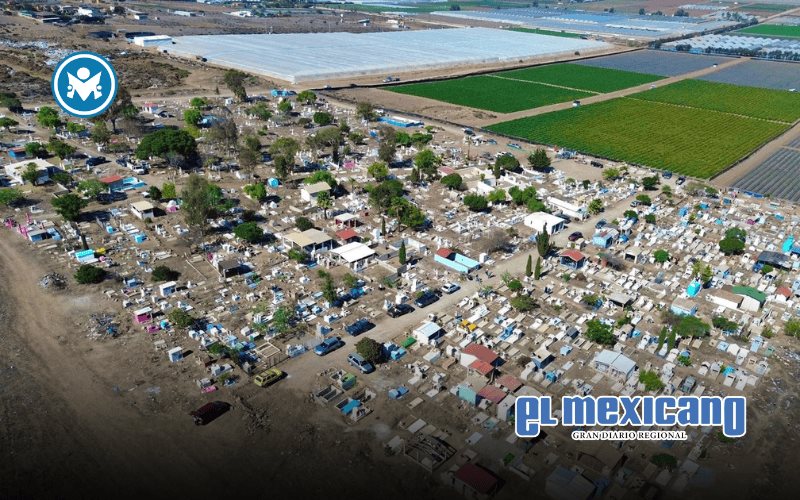 Panteones listos para el Día de Muertos tras limpieza y mantenimiento Panteones listos para el Día de Muertos tras limpieza y mantenimiento