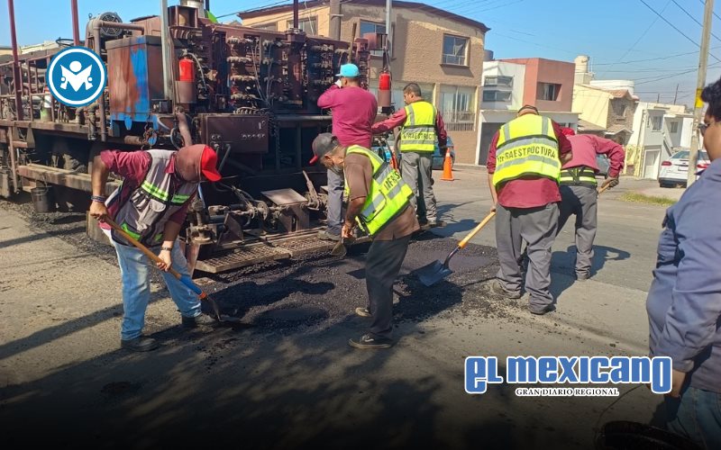 Informa Claudia Agatón que rehabilitación de la calle Río Plata registra 95% de avance