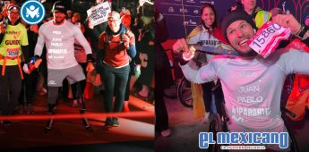 Juan Pablo Dos Santos completa el Maratón de Nueva York con prótesis en ambas piernas