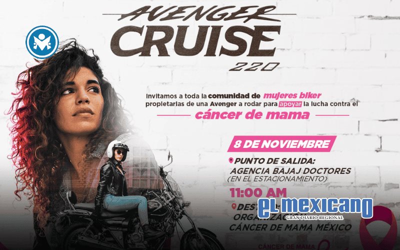 BAJAJ organiza rodada con causa para apoyar la lucha contra el c&aacute;ncer de mama