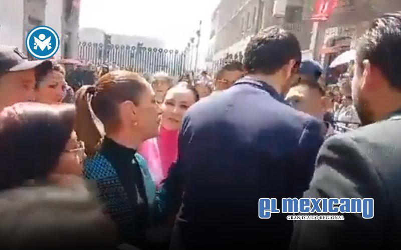 Claudia Sheinbaum presentara denuncia tras acoso p&uacute;blico mientras caminaba en CDMX