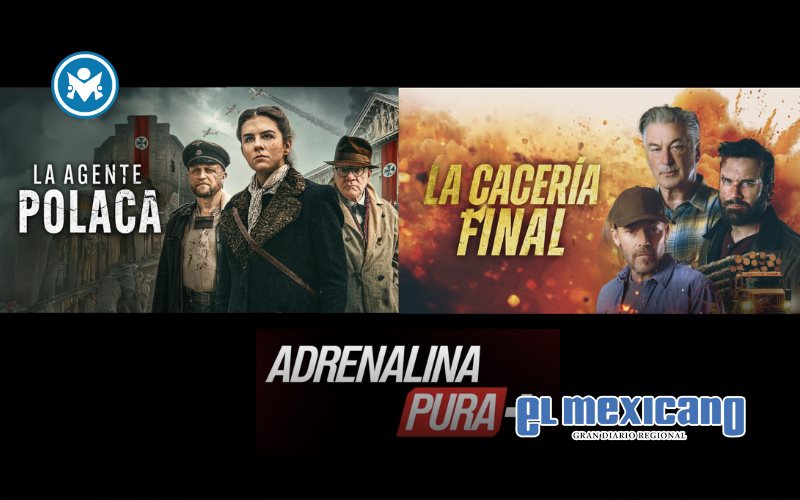 Noviembre explosivo en Adrenalina Pura+: esp&iacute;as, narcos y horrores sobrenaturales en streaming
