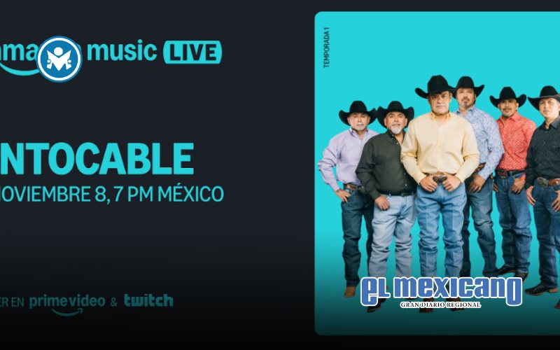 Intocable llevar&aacute; su m&uacute;sica a Chivas vs Monterrey con show en Amazon Music Live