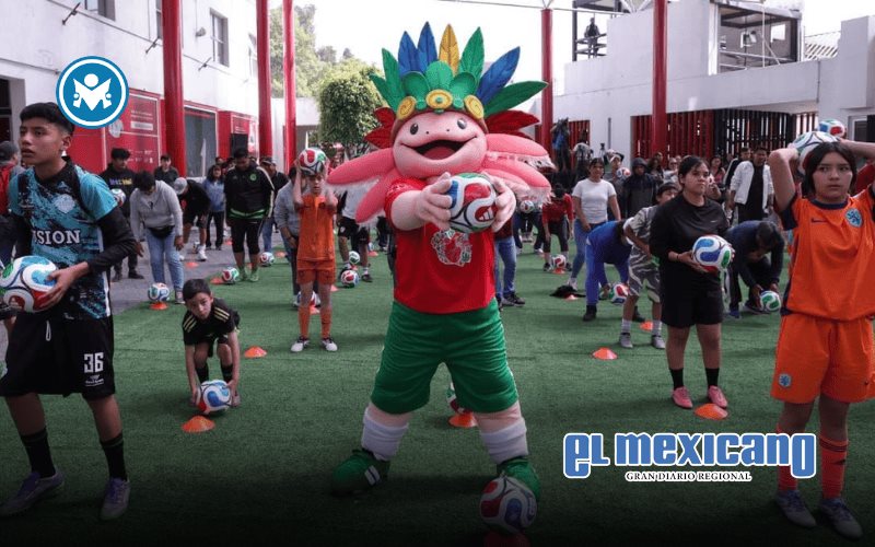Ajolote con penacho será la mascota oficial de la CDMX para el Mundial 2026 Ajolote con penacho será la mascota oficial de la CDMX para el Mundial 2026