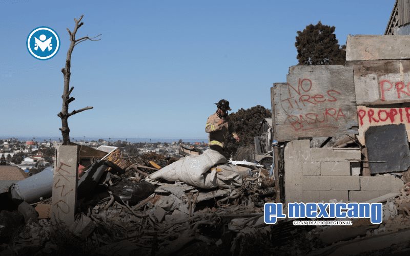 Incendio consume predio de basura y escombros en la colonia Ciudad Jardín Incendio consume predio de basura y escombros en la colonia Ciudad Jardín