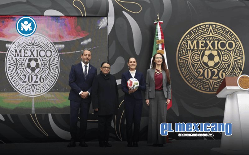 Sheinbaum presenta la Copa Mundial 2026 y afirma que México está listo para recibir al mundo