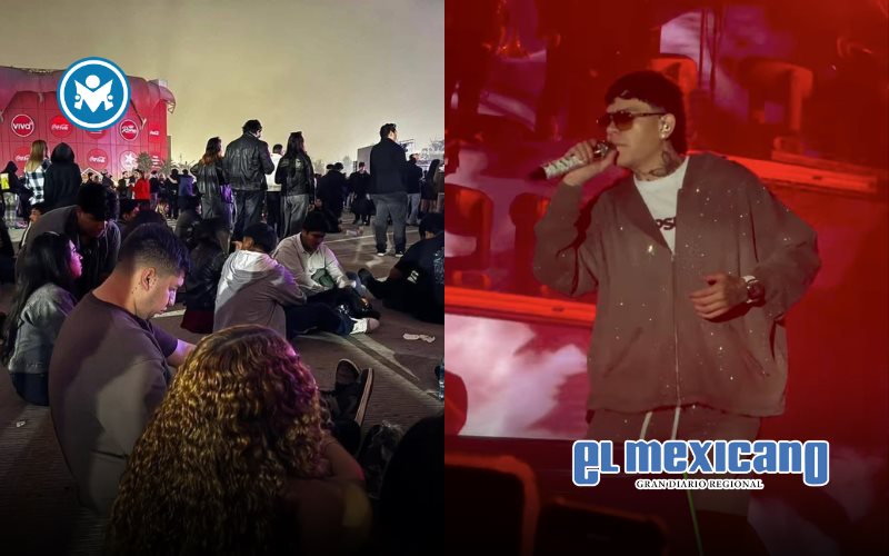 Fans esperan más de seis horas en Tijuana a Junior H por retraso en su vuelo