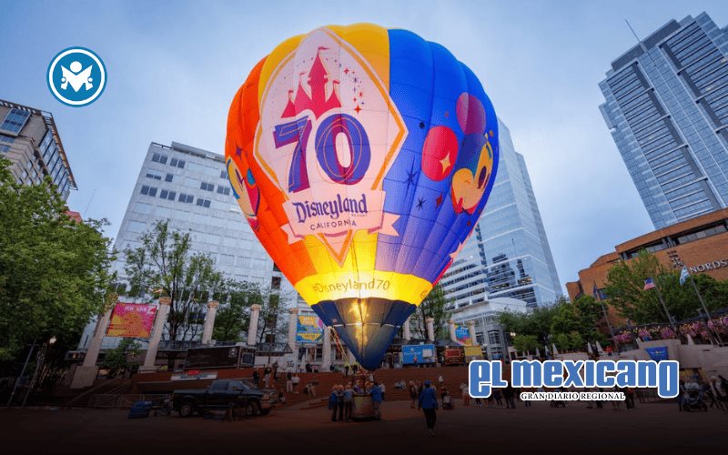 El globo del 70.º aniversario de Disneyland Resort llegará al cielo de León