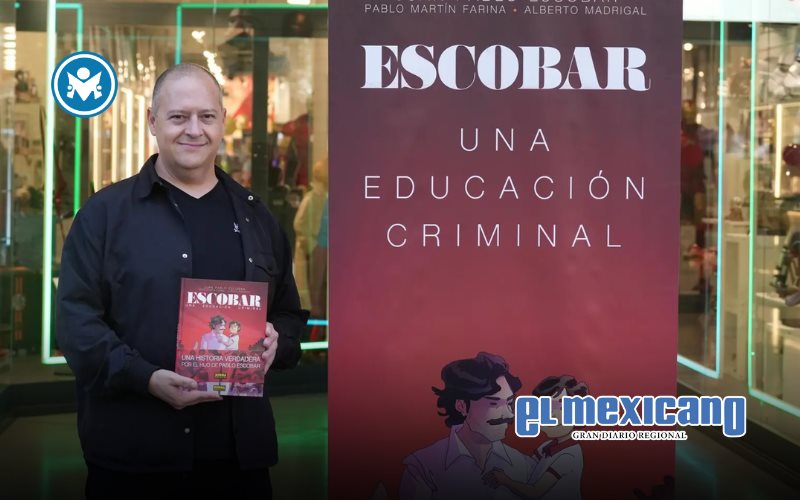 Juan Pablo Escobar publica novela gráfica sobre su infancia en el narcotráfico