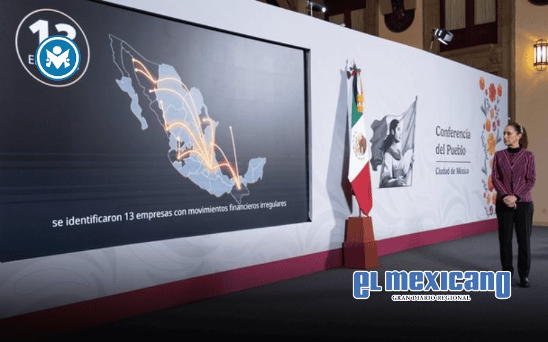 Sheinbaum anuncia desmantelamiento de red de lavado en 13 casinos Sheinbaum anuncia desmantelamiento de red de lavado en 13 casinos