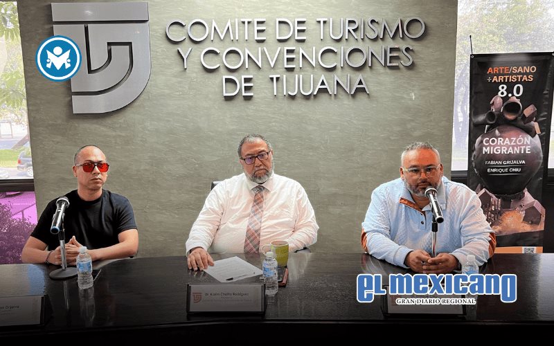 Corazón Migrante: artistas tijuanenses llevan el espíritu fronterizo a la Bienal de Arte/Sano en CDMX