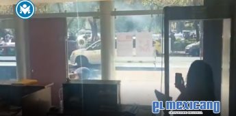 Petardo explota frente al Poder Judicial de la CDMX en Sullivan durante protesta Petardo explota frente al Poder Judicial de la CDMX en Sullivan durante protesta