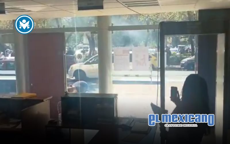 Petardo explota frente al Poder Judicial de la CDMX en Sullivan durante protesta Petardo explota frente al Poder Judicial de la CDMX en Sullivan durante protesta