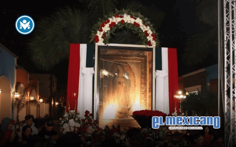 Plaza México celebra el Día de la Virgen de Guadalupe con procesión y música en vivo