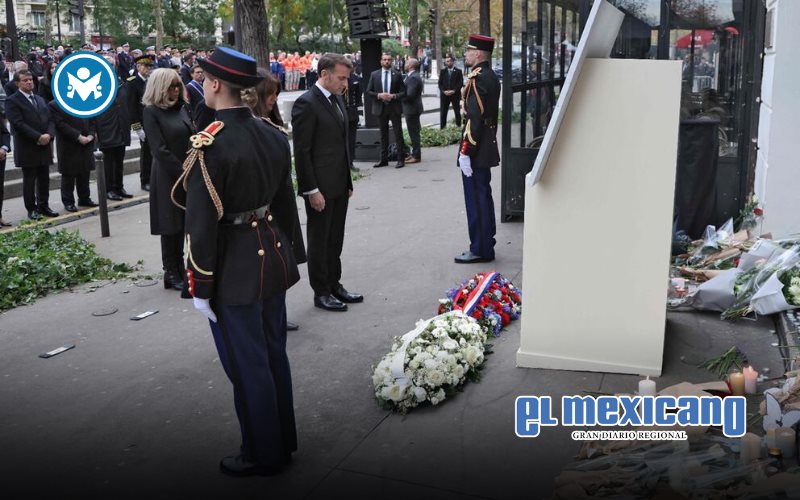 Francia conmemora los 10 años de los atentados de París con solemnes homenajes Francia conmemora los 10 años de los atentados de París con solemnes homenajes