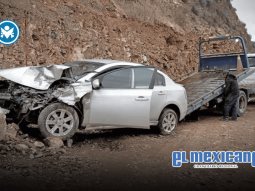 Choque en bulevar 2000 deja un detenido por presunto estado inconveniente