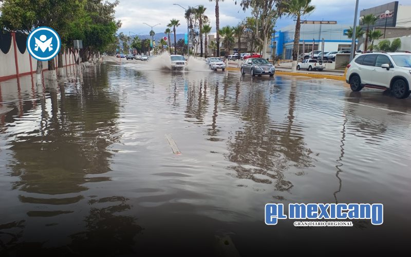 Trabajan cuadrillas del Gobierno de Ensenada en limpieza de pluviales