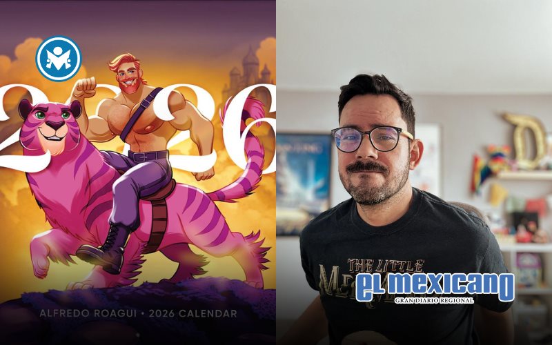 Alfredo Roagui presentará en CDMX su Calendario de Hombres Chichones