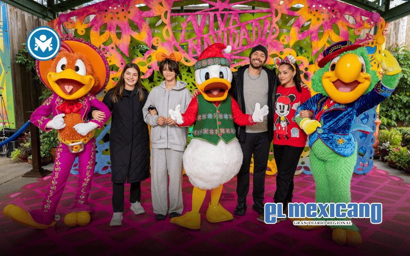 Jesse Huerta disfruta el inicio de la temporada navideña en El Lugar Más Feliz del Mundo Jesse Huerta disfruta el inicio de la temporada navideña en El Lugar Más Feliz del Mundo