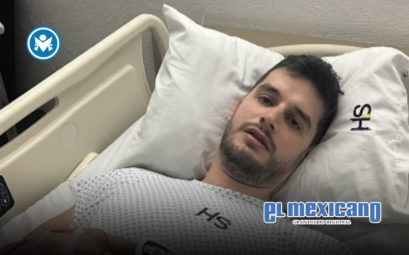 Adrián Marcelo es hospitalizado en medio de divorcio anunciado