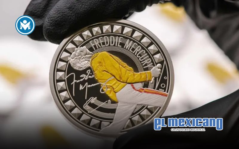 Royal Mint celebra a Freddie Mercury con moneda conmemorativa Royal Mint celebra a Freddie Mercury con moneda conmemorativa