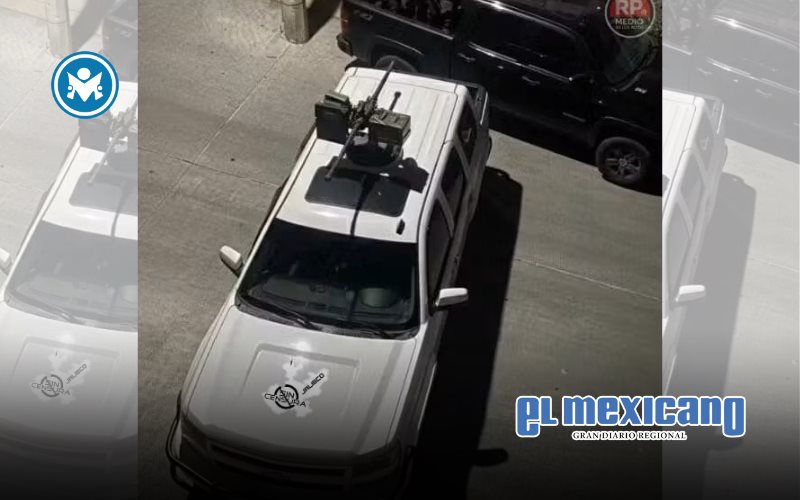 Detectan ametralladoras de uso remoto en Teocaltiche