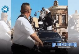 Paisaje helado en San Pedro Mártir tras tormenta invernal