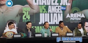 Chávez Jr. desafía a sus críticos y promete una sorpresa en su regreso al ring Chávez Jr. desafía a sus críticos y promete una sorpresa en su regreso al ring