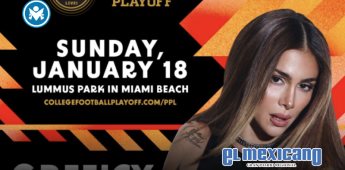 Greeicy encabezará concierto en Miami durante el fin de semana del College Football Playoff Greeicy encabezará concierto en Miami durante el fin de semana del College Football Playoff