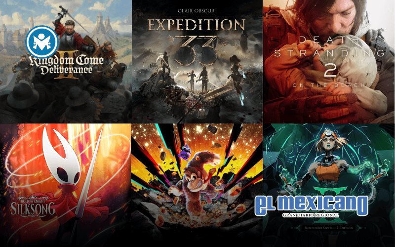 Estos son los nominados para el Game of the Year 2025