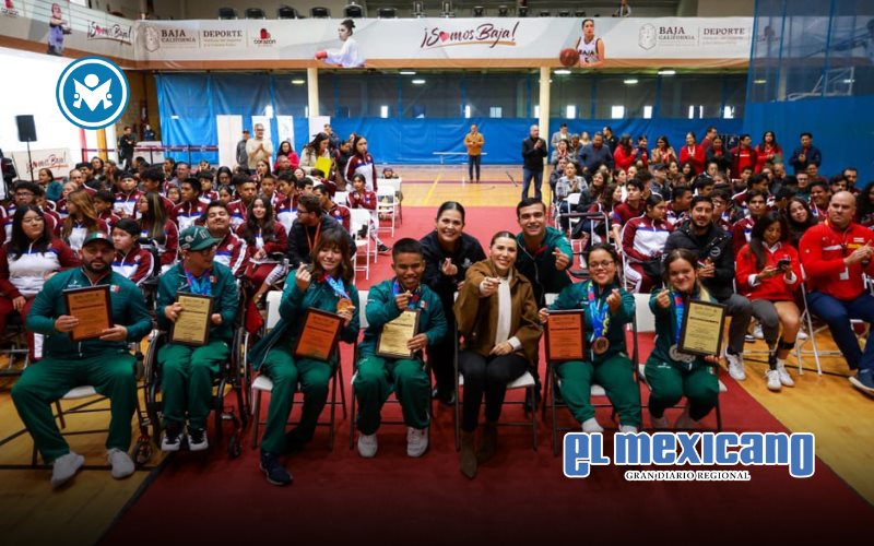 Distinguen a deportistas por su desempeño en paralimpada Conade y Panamericanos