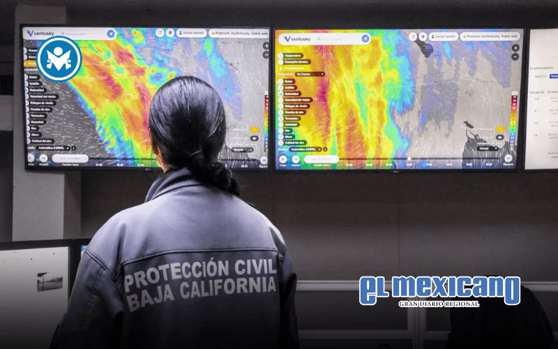 Protección Civil reporta saldo preliminar por primera tormenta invernal y frente frío 16