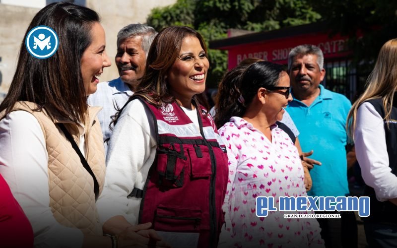 Cumple gobierno de Claudia Agatón con la rehabilitación de Paseo del Real en Villas 7