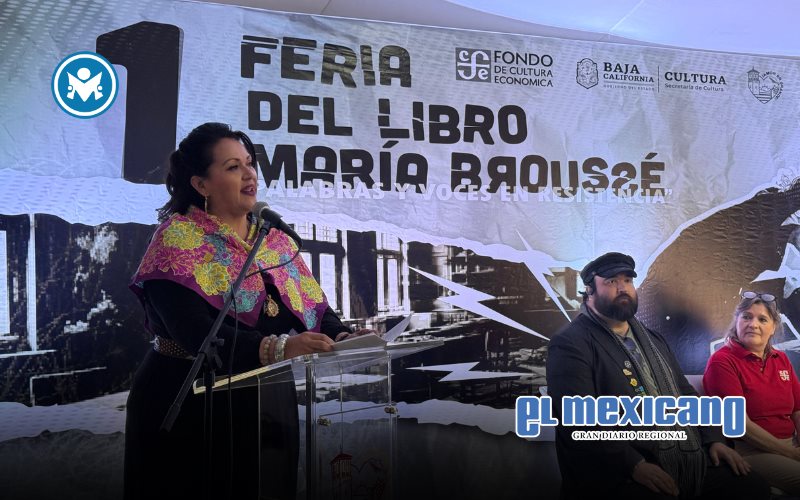 Ensenada inaugura su primera Feria del Libro María Brousse