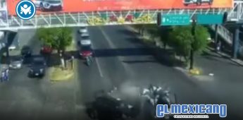 Patrulla de la Guardia Nacional provoca choque en Zamora Patrulla de la Guardia Nacional provoca choque en Zamora