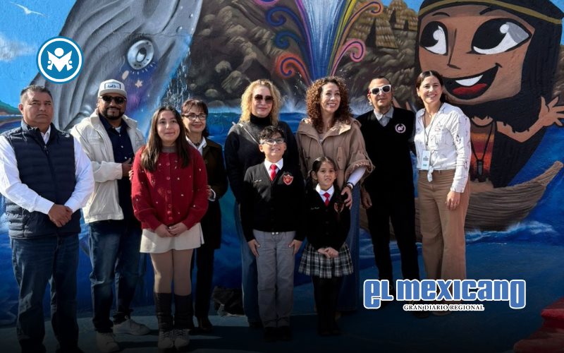 Devela gobierno de Claudia Agatón mural en La Bufadora