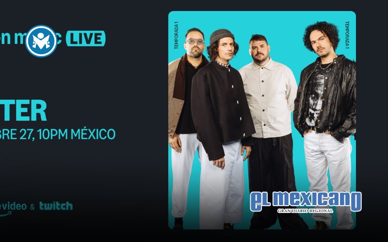 Porter despide la primera temporada de Amazon Music Live con una noche de magia sonora tras el partido de Chivas vs. Cruz Azul