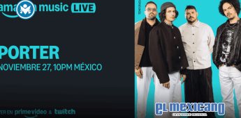 Porter cierra la primera temporada de Amazon Music Live México tras el Chivas vs. Cruz Azul Porter cierra la primera temporada de Amazon Music Live México tras el Chivas vs. Cruz Azul