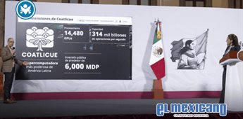 Sheinbaum presenta Coatlicue, la supercomputadora pública más poderosa de América Latina Sheinbaum presenta Coatlicue, la supercomputadora pública más poderosa de América Latina