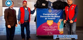 Donan ropa invernal a organizaciones y amplían colecta para apoyar a familias vulnerables Donan ropa invernal a organizaciones y amplían colecta para apoyar a familias vulnerables