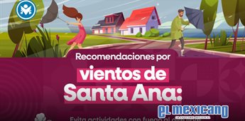 Prevé Protección Civil vientos de Santa Ana en la franja costera de BC Prevé Protección Civil vientos de Santa Ana en la franja costera de BC